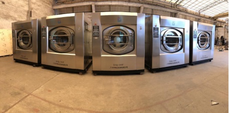 國產廣州工業用洗衣機XGQ-100F：30年工藝成熟，私立學校多場景洗滌真材實料解決方案